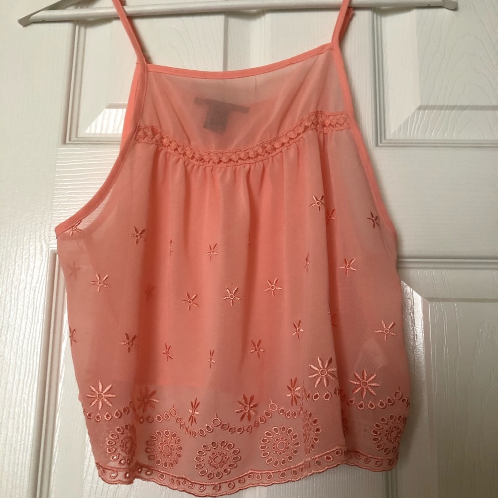 PINK STRAP TOP